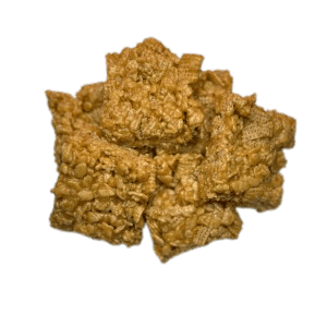 Peanut Butter Bars piled on top of each other